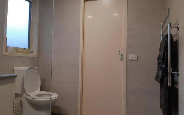 Elevated holiday house in bush setting overlooking wetlands