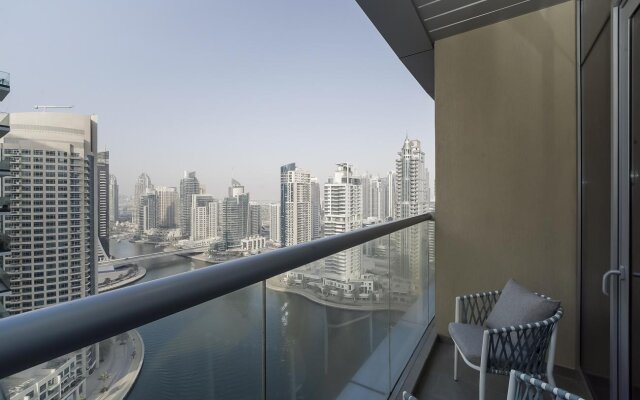 Cozy Apt. W/Balcony Floor 22 Dubai Marina