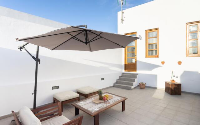 Spectacular Studio Los Silos, Terrace