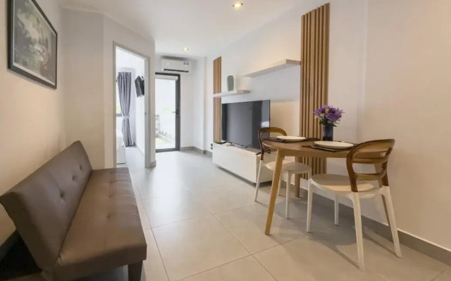 Garden View Apt- 1BR T1-103