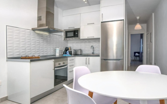 Sunset view modern private poolside apartment