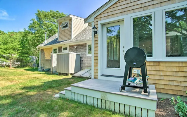 1 Mi to Beach: Home w/ Deck & BBQ in East Falmouth