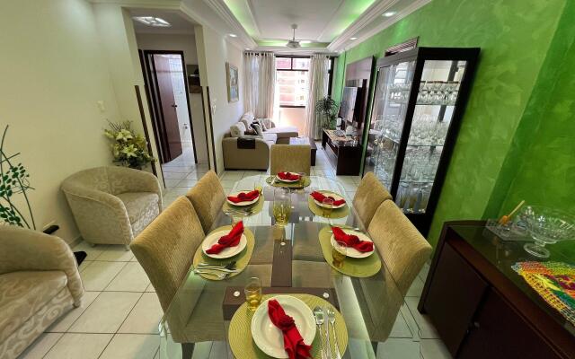 50m Praia-Tupi - WI-FI -SmartTV- Enxoval completo