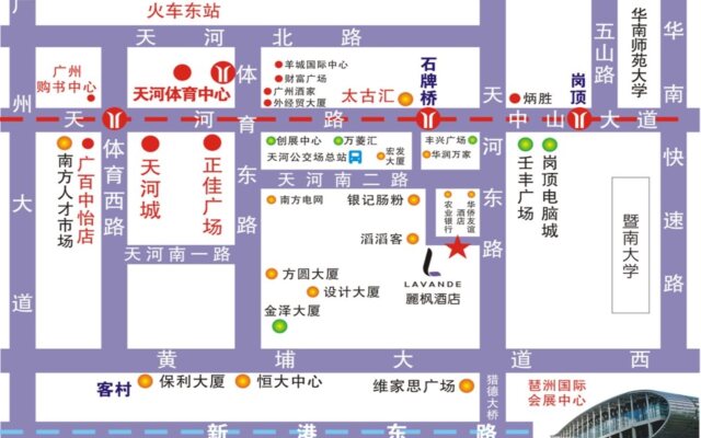 Lavande Hotel Gz Shipaiqiao Metro Station Branch