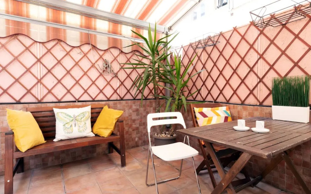 Terrace at 10 mins from the Duomo