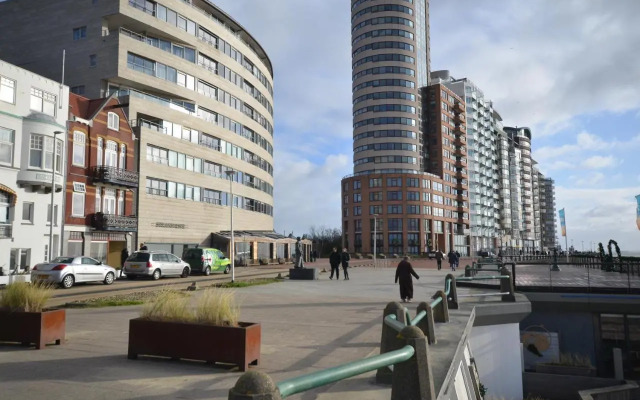 Fraai appartement direct aan zee op toplocatie.