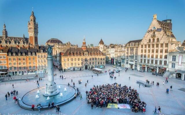 Hyper Centre LILLE appt. 6 personnes confortable pour famille ou amis