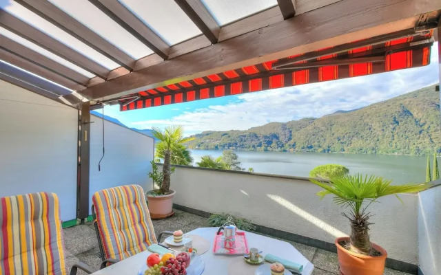 Miralago Lakeview Morcote With Pool