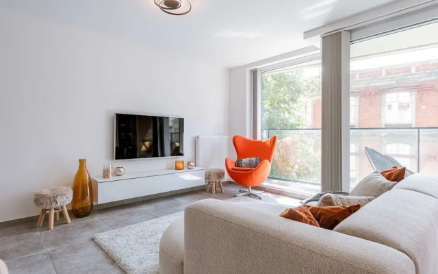 Modern Apartment With Sunny Terrace in Ostend