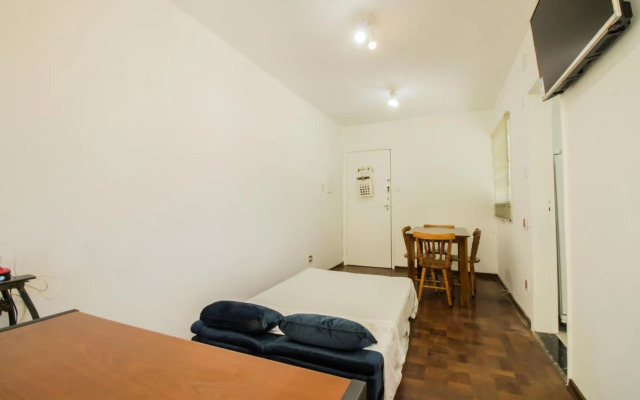 Apartamento aconchegante com estacionamento na 25 de março