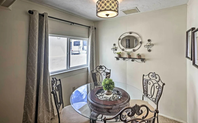 Restful Riverfront Retreat w/ Private Dock + Patio