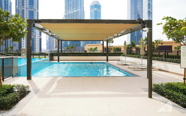 Luxurious 4B Balcony & Views Burjcrown Downtown