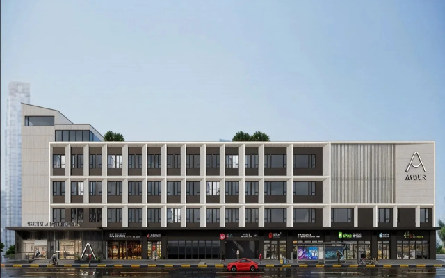 Shanghai North Bund Dalian Road Subway Station Atour Hotel – Exterior – Shanghai