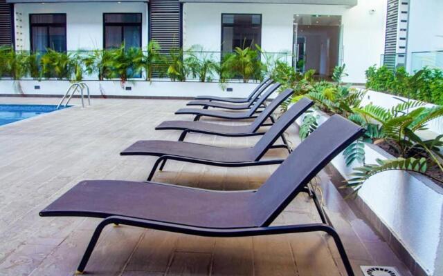 Nicely Furnished Studio with Pool view at Embassy Gardens
