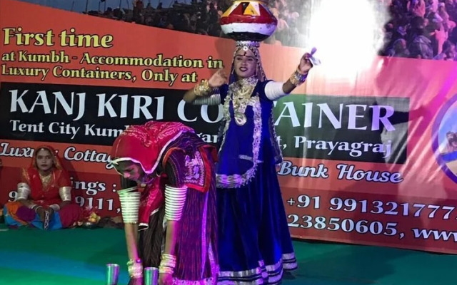 Kanj Kiri Container Tent City Kumbh