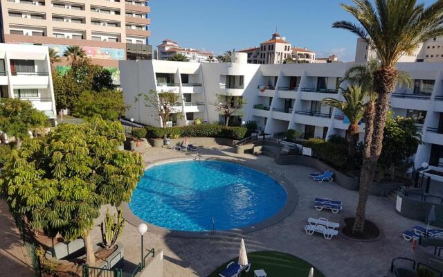 Apartment Casa Palmera only 150 meters to the beach, heated pool, wifi, SAT-TV, balcony with poolview