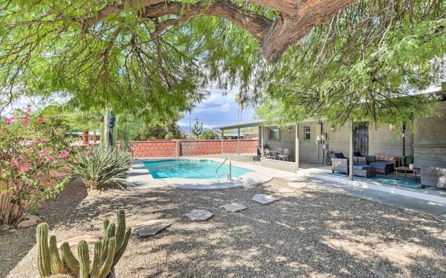Tucson Getaway w/ Private Pool & Gas Grill!
