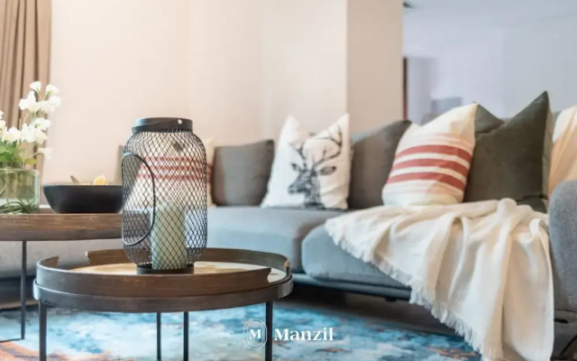 Manzil - Spacious 3B Villa w/ Burj & Fountain View