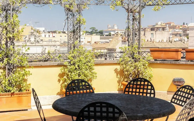 Rental in Rome Trevi Luxury Penthouse