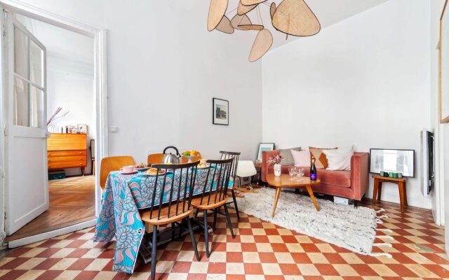 Homely 1BR Apartment for 2 in Pigalle