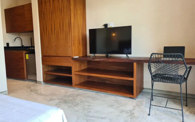 Pool with Private Balcony  Studio S13