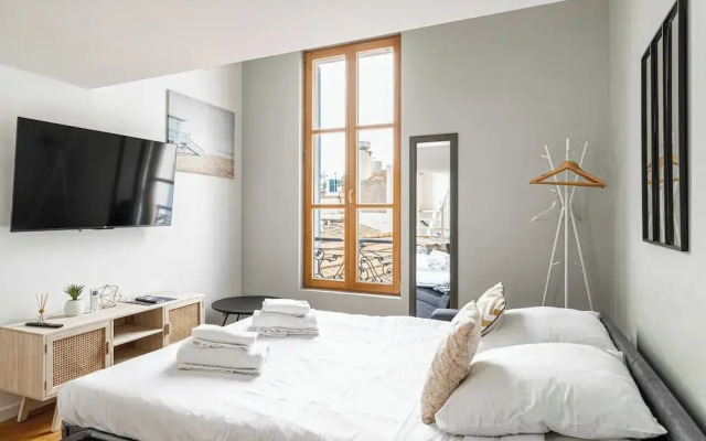 Large Duplex - Cannes Center - 1br/4p