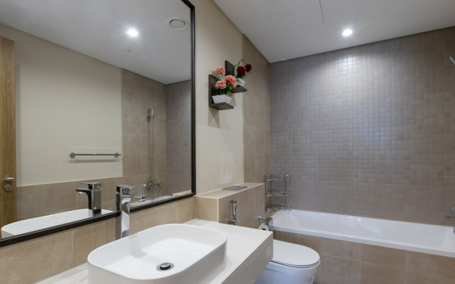 HomesGetaway- Stylish 1BR in 1 Residence Al Kifaf Tower 1