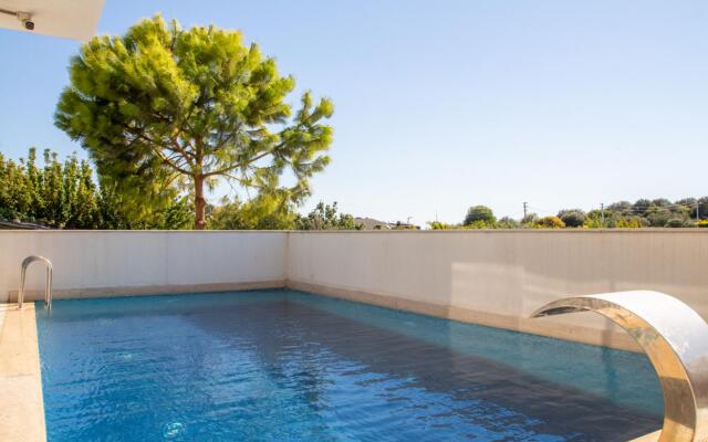 Sleek Villa With Private Pool and Garden in Cesme