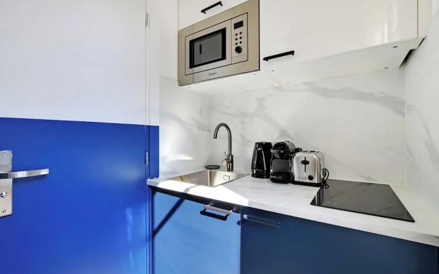 Studio Cosy for 2P With A/C - Near Montmartre