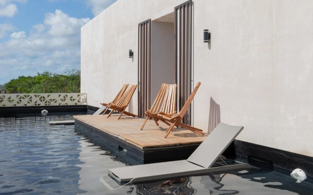 Modern Studio Breathtaking Pool GYM Fast Wifi Concierge, Tulum
