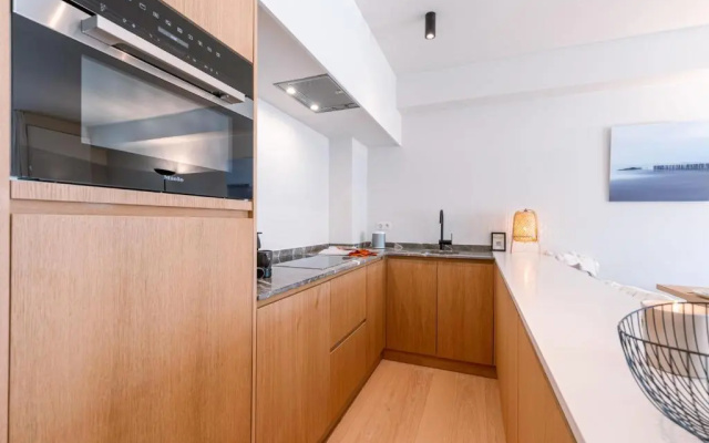 Luxurious renovated apartment on top location in Knokke