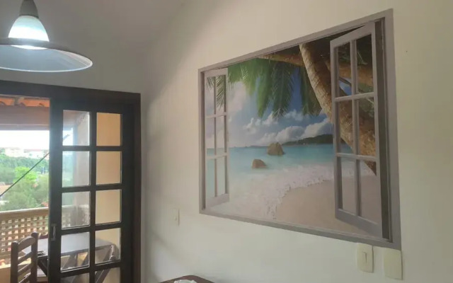 Seasonal Beach House View to the Sea in Brazil