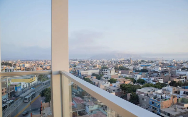 w Minimalist 2BR w Balcony in Barranco