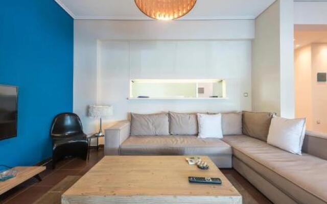 Glyfada Glass-Walled Designed Apt