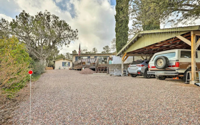 Gazebo & Fire Pit: Pet-friendly Payson Home!