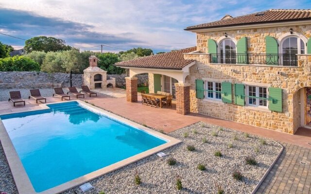 Newly Built Stone House With Pool and Beautiful Garden on the Island of Krk
