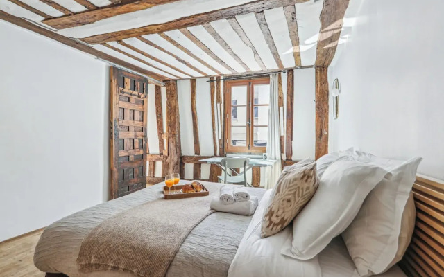 Stylish 1BR - Walkable to Opera & Louvre