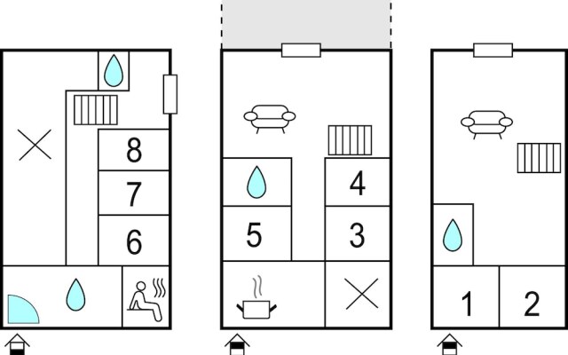 Nice Home in Hovland With 8 Bedrooms and Sauna