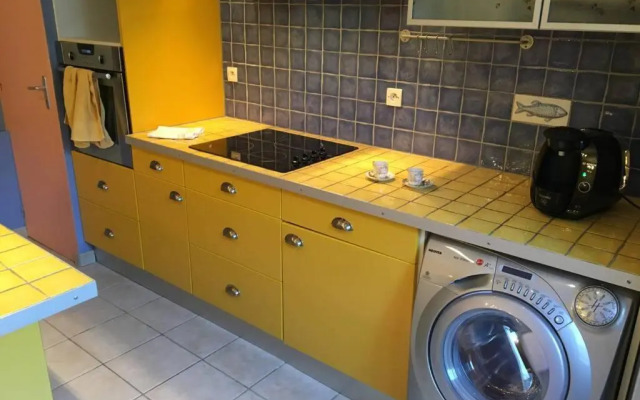 Romantic house - entrance to the medieval castle