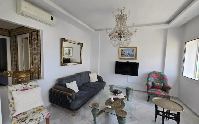 Luxurious Sea View With Private Beach in Gammarth Marsa