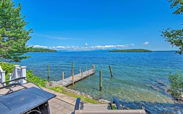Winnipesaukee Lakefront Home With Dock & Views!
