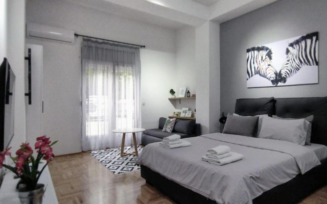 Care's studio apartment