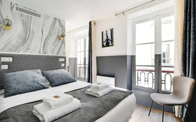 Cosy Studio for 2P With A/C - Near Montmartre