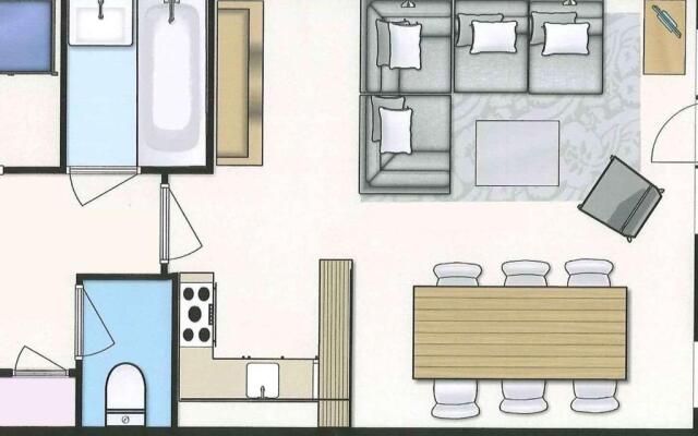 Appartement Valmorel, 4 pièces, 6 personnes - FR-1-291-791