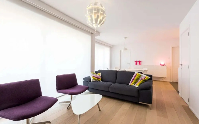 Apartment With Sea View and Balcony in Belgium