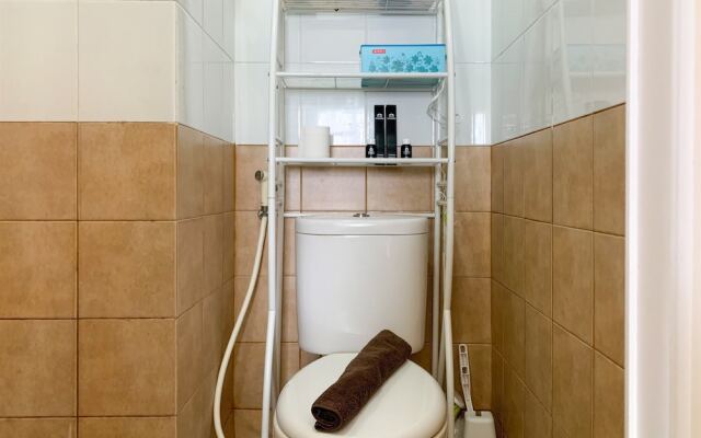 Modern Look And Comfortable 2Br Green Pramuka City Apartment