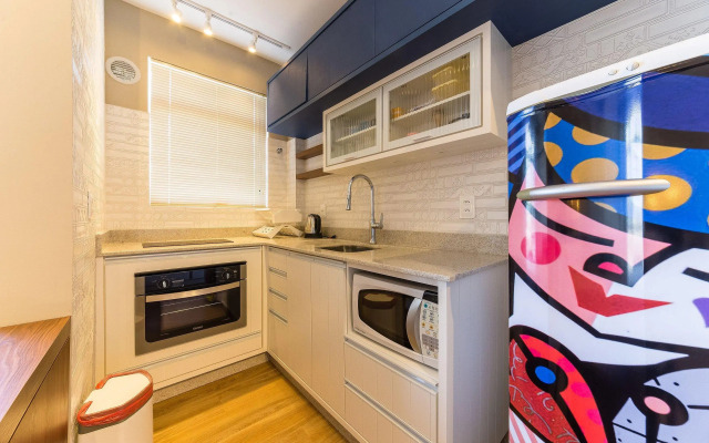 Apto pé na areia em Jurerê JBM201