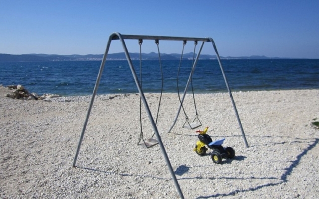 Apartment Sor - on the beach: A1 Bibinje, Zadar riviera