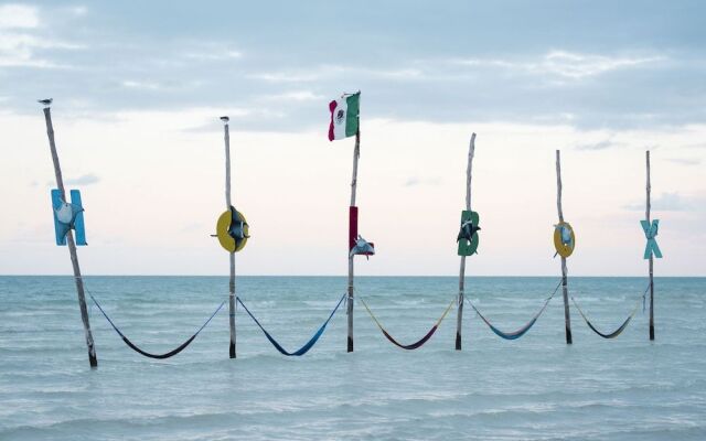 Blue Holbox Beach Front