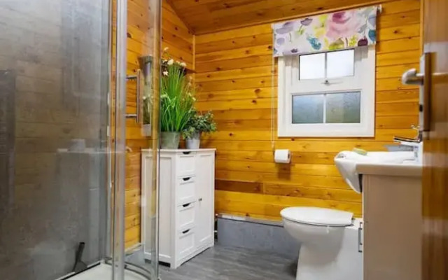 Cozy Log Cabin 346 - Rural Mid Wales
